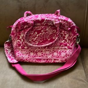 Vera Bradley computer bag and matching large wallet